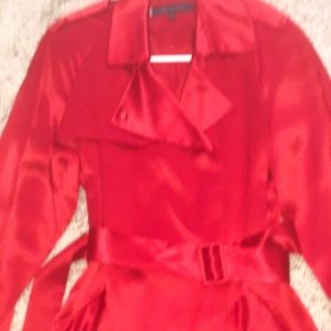 Silk coat